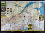 1947 Ontario Road Map - Supertest