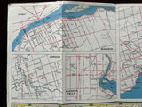 1947 Ontario Road Map - White Rose