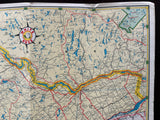 1947 Ontario Road Map - White Rose