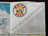 1947 Ontario Road Map - White Rose