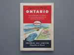 1948 Ontario Road Map - Esso