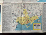 1948 Ontario Road Map - Esso