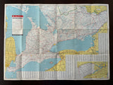 1948 Ontario Road Map - Esso