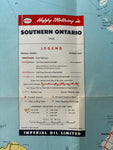 1948 Ontario Road Map - Esso