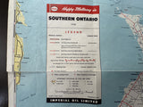 1948 Ontario Road Map - Esso