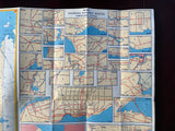 1948 Ontario Official Government Road Map
