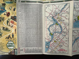 1949 Ontario Road Map - Cities Service