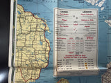 1949 Ontario Road Map - Cities Service