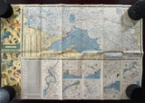1949 Ontario Road Map - Cities Service