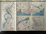 1949 Ontario Road Map - Cities Service