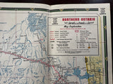1949 Ontario Road Map - Cities Service