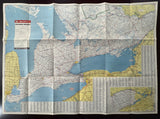 1949 Ontario Road Map - Esso