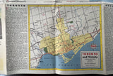 1949 Ontario Road Map - Esso