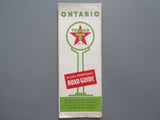 1949 Ontario Road Map - Texaco