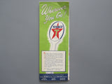 1949 Ontario Road Map - Texaco