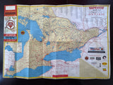 1950 Ontario Road Map - Supertest
