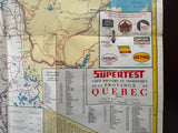 1950 Ontario Road Map - Supertest