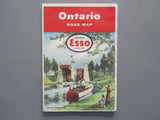 1951 Ontario Road Map - Esso
