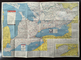 1951 Ontario Road Map - Esso
