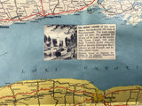 1951 Ontario Road Map - Esso