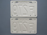 1951 YOM Clear Ontario License Plates