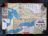 1951 Ontario Road Map - Supertest