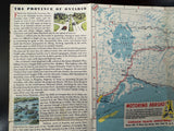 1952 Ontario Road Map - Esso