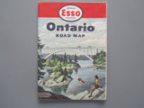 1952 Ontario Road Map - Esso