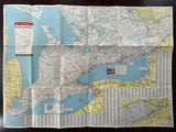 1952 Ontario Road Map - Esso