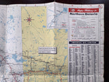 1952 Ontario Road Map - Esso
