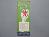 1952 Ontario Road Map - Texaco