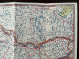 1952 Ontario Road Map - Texaco