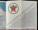 1952 Ontario Road Map - Texaco