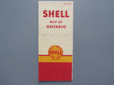 1953 Ontario Road Map - Shell