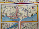 1953 Ontario Road Map - Shell