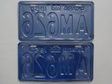 1953 YOM Clear Ontario License Plates