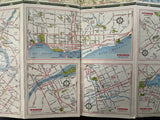 1953 Ontario Road Map - Cities Service