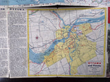 1953 Ontario Road Map - Esso