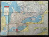 1953 Ontario Road Map - Esso