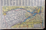 1953 Ontario Road Map - Esso