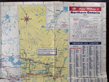1953 Ontario Road Map - Esso