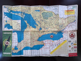 1953 Ontario Road Map - Supertest