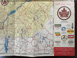 1953 Ontario Road Map - Supertest