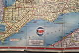 1954 Ontario Road Map - Reliance