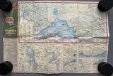 1954 Ontario Road Map - Reliance