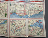 1954 Ontario Road Map - Reliance
