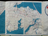 1956 Ontario Road Map - White Rose