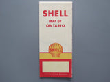 1955 Ontario Road Map - Shell