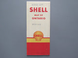 1955 Ontario Road Map - Shell