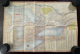 1955 Ontario Road Map - Shell